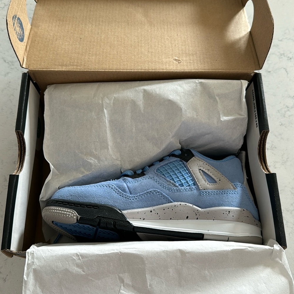 Jordan Retro 4 university blue (ps)